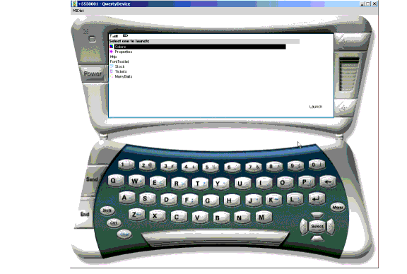 View of QwertyDevice skin.